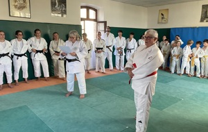 Jocelyne TRIADOU au Dojo mareuillais !