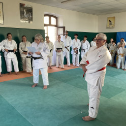 Jocelyne TRIADOU au Dojo mareuillais !
